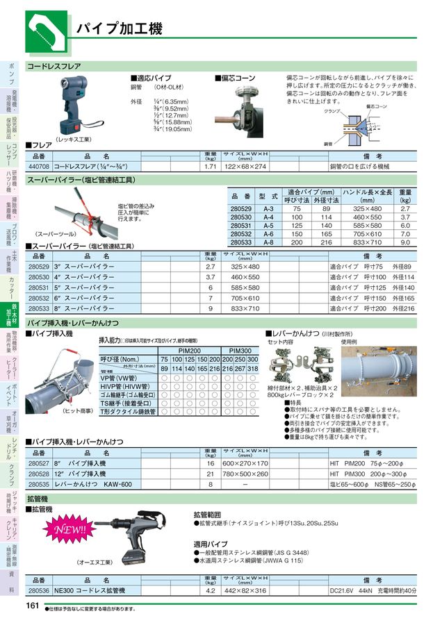 スーパーツール A5 スーパーパイラー(塩ビ管連結工具)簡易型 スーパーツール A5 スーパーパイラー(塩ビ管連結工具)簡易型